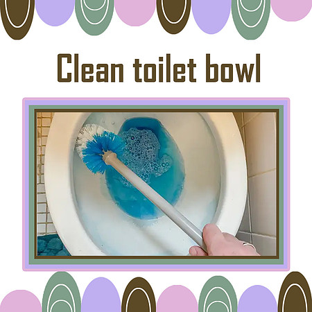 clean toilet bowl
